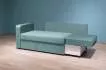 Мини-диван Комфорт-S Джером newtone aqua blue